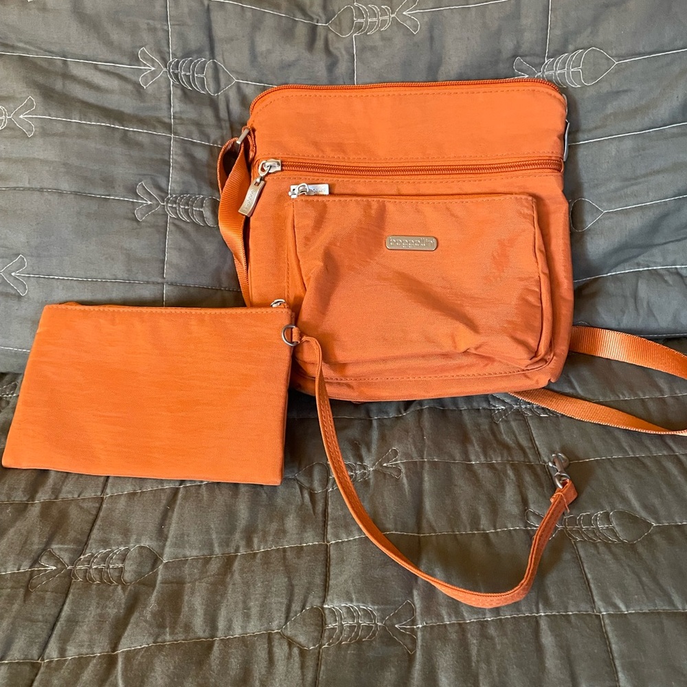 Baggallini Orange Crossbody Bag